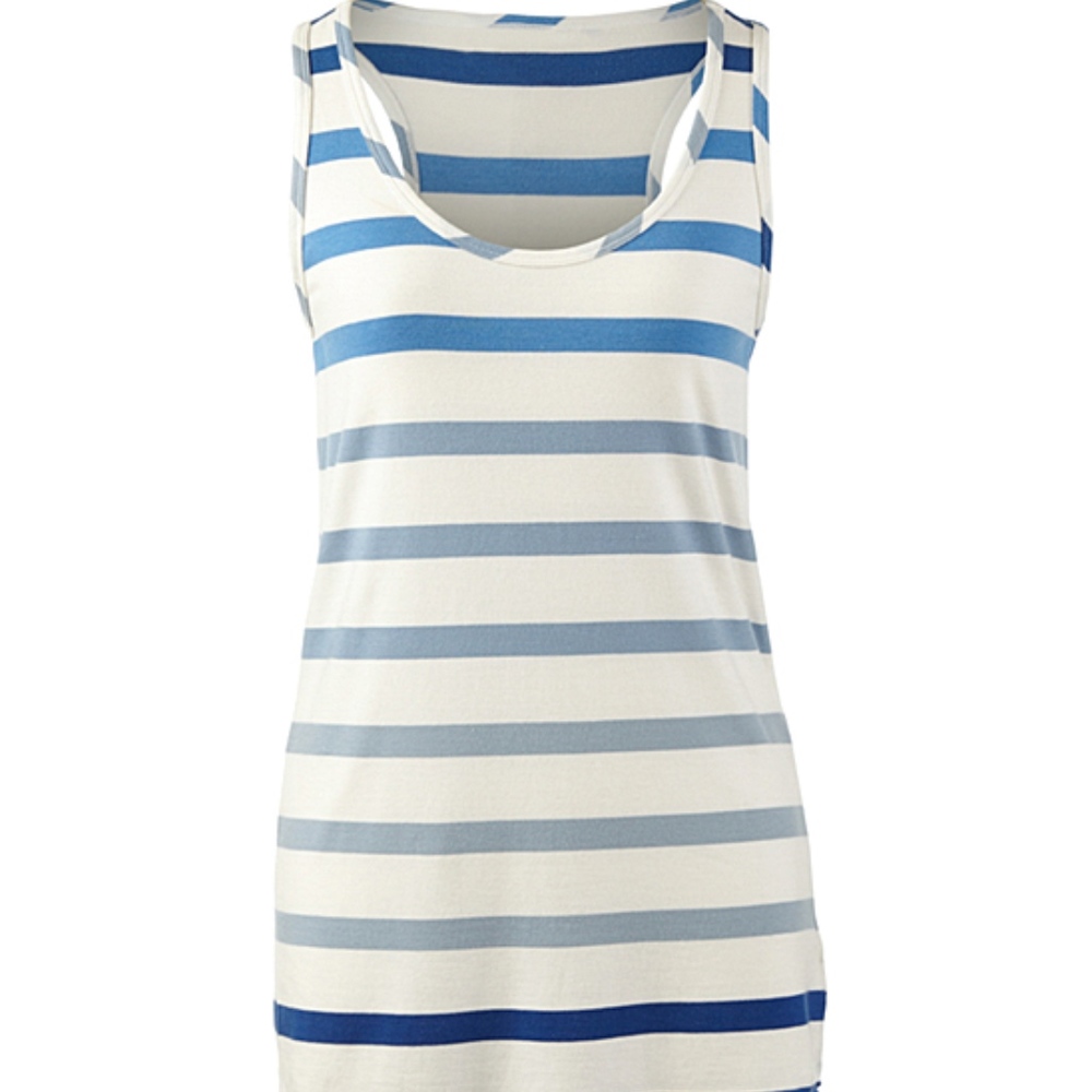 Wide Stripe Tank